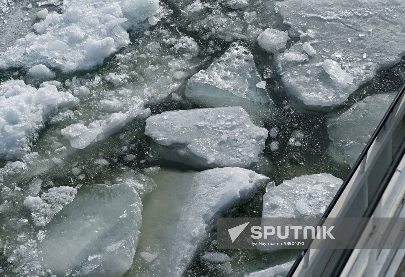Russia Siberia River Navigation