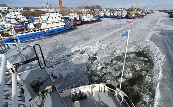 Russia Siberia River Navigation