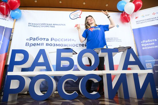 Russia Economy Job Fair