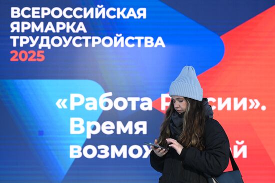 Russia Economy Job Fair