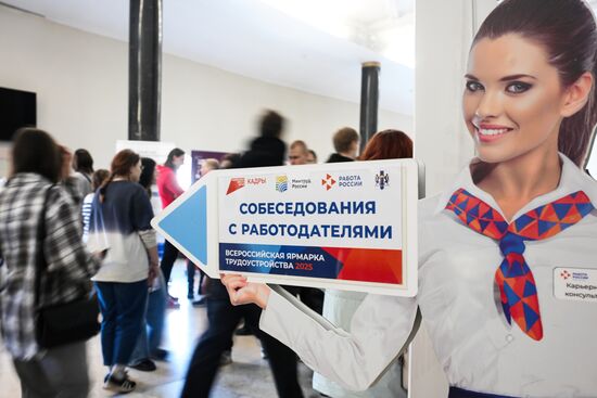 Russia Economy Job Fair