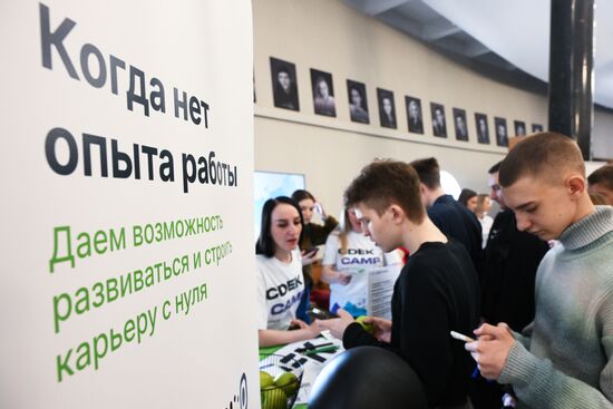 Russia Economy Job Fair