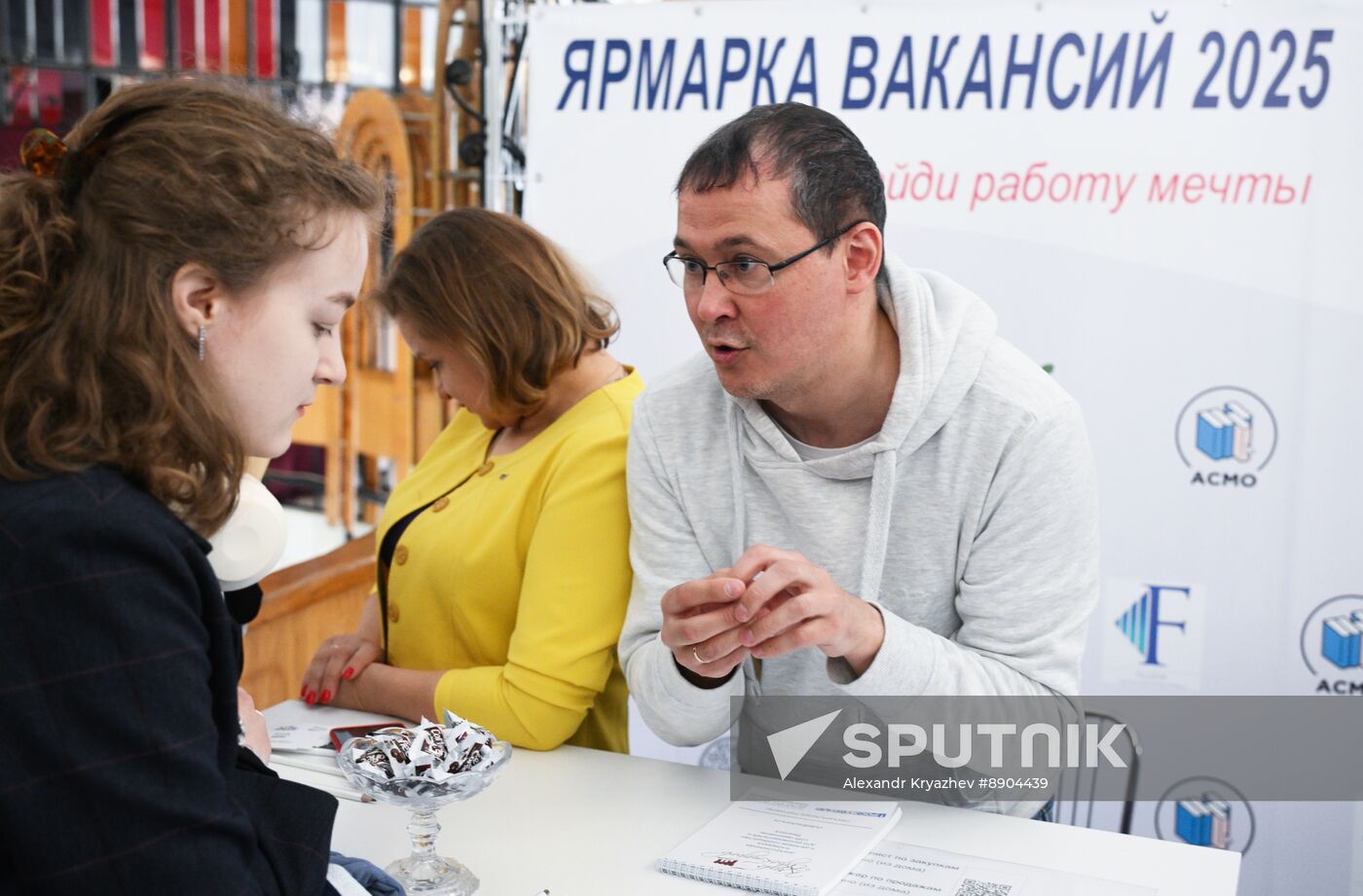Russia Economy Job Fair