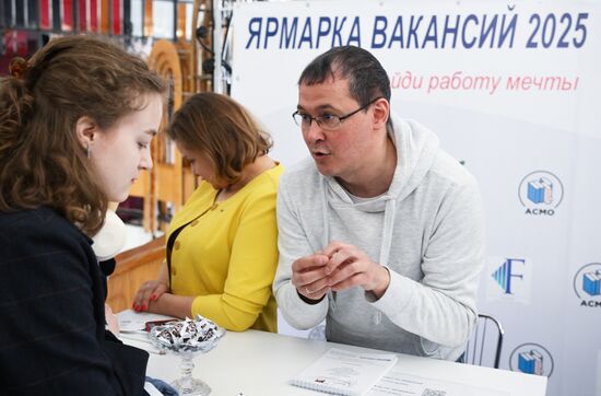 Russia Economy Job Fair