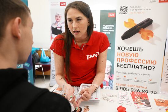 Russia Economy Job Fair