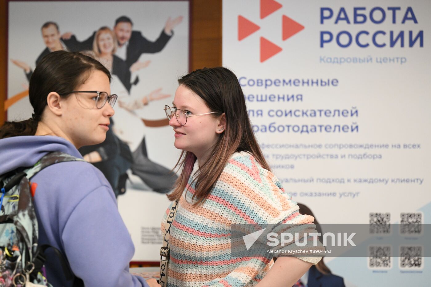 Russia Economy Job Fair