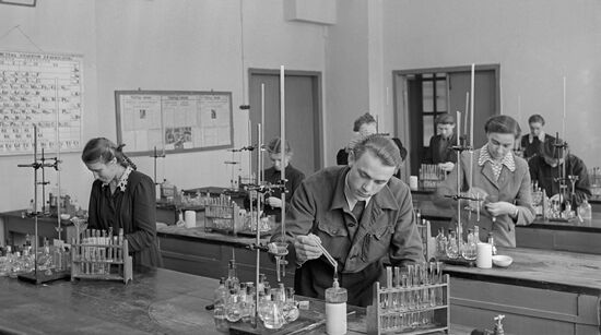 Students of Podolsk Industrial College