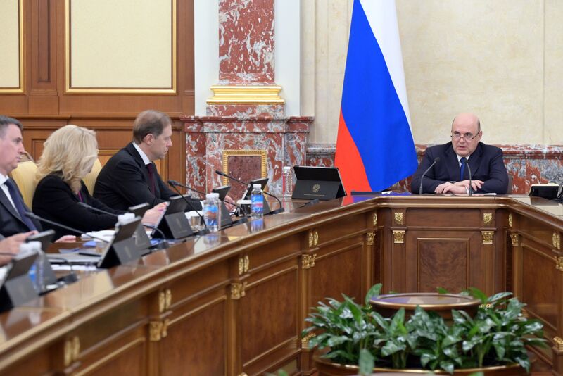 Russia Mishustin Government