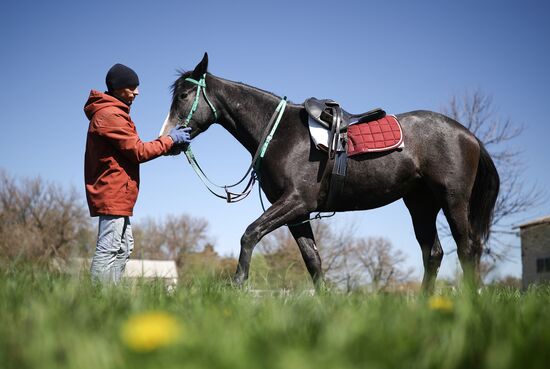 Russia Equestrian Sports Season Preparations
