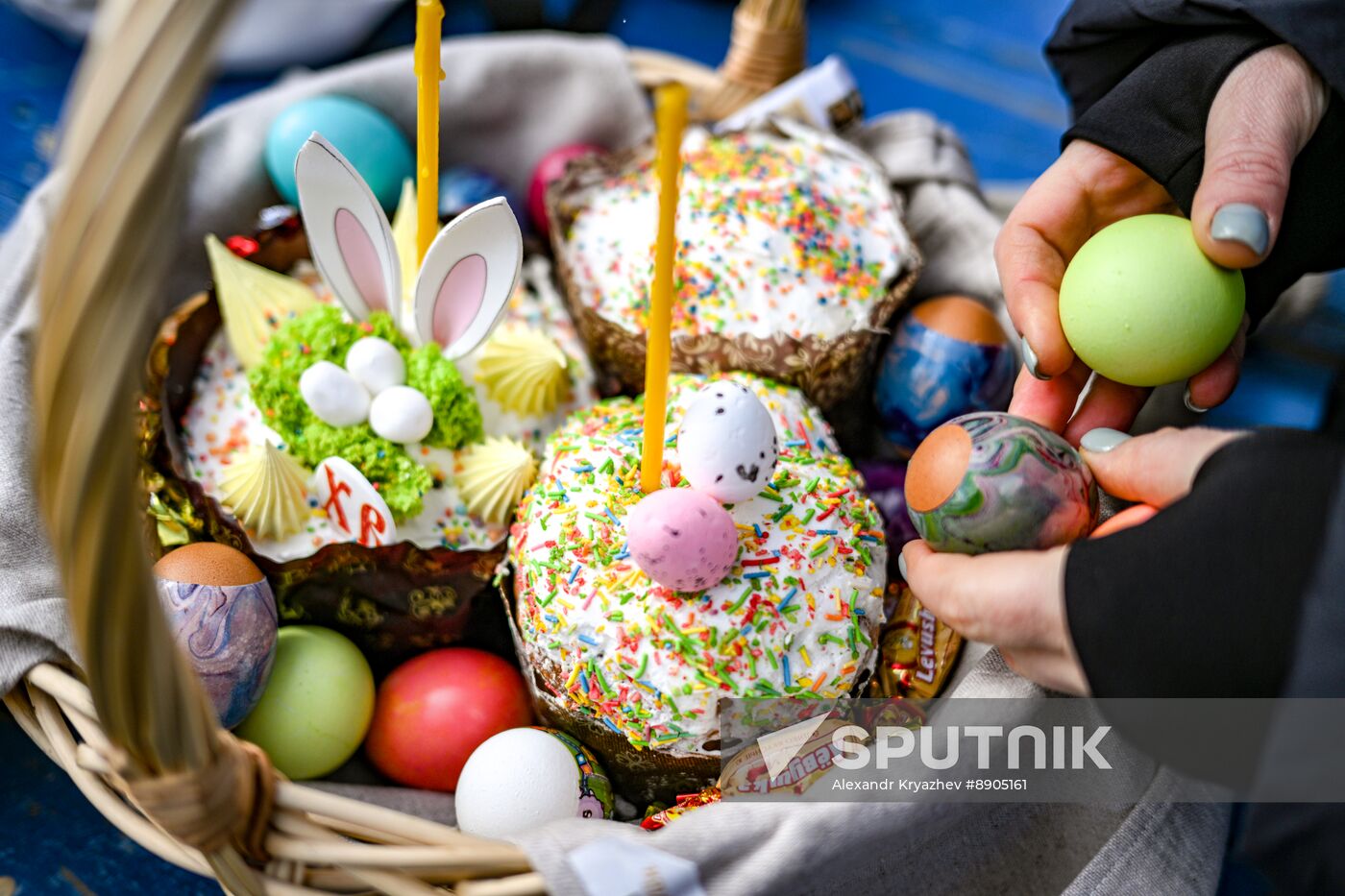 Russia Regions Religion Orthodox Easter Preparations