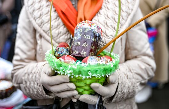 Russia Regions Religion Orthodox Easter Preparations