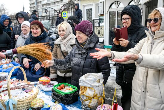 Russia Regions Religion Orthodox Easter Preparations
