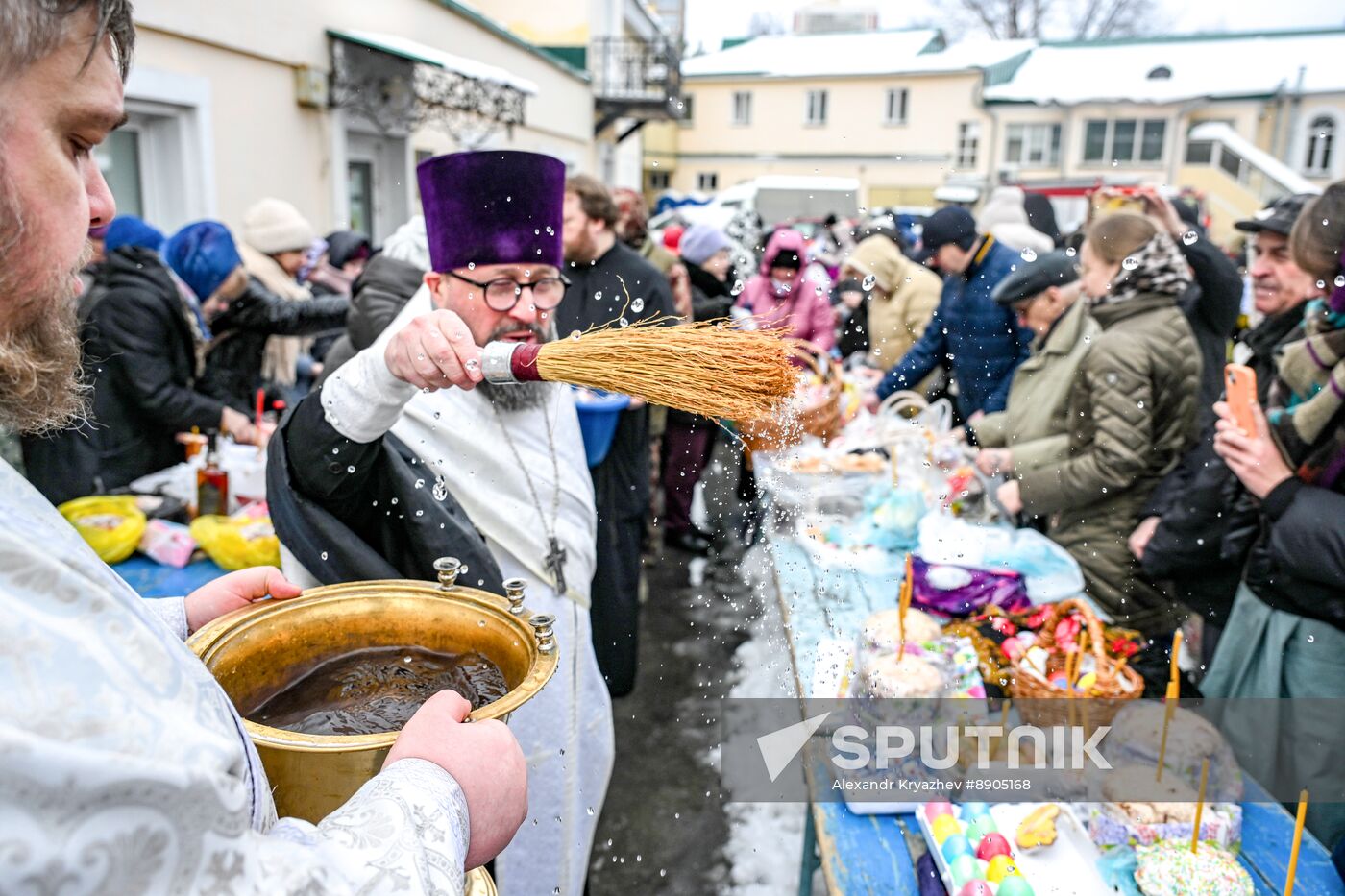 Russia Regions Religion Orthodox Easter Preparations