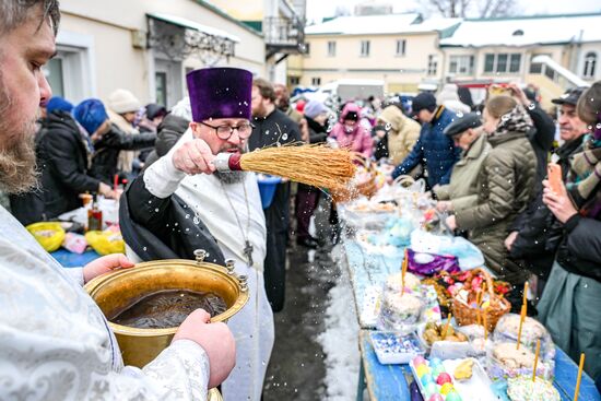 Russia Regions Religion Orthodox Easter Preparations