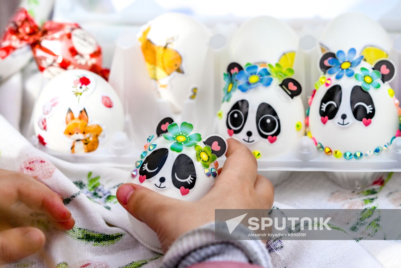 Russia Regions Religion Orthodox Easter Preparations