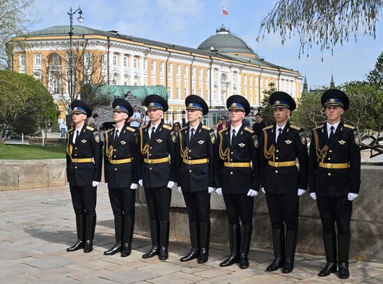 Russia Presidential Regiment Guard Changing Ceremony