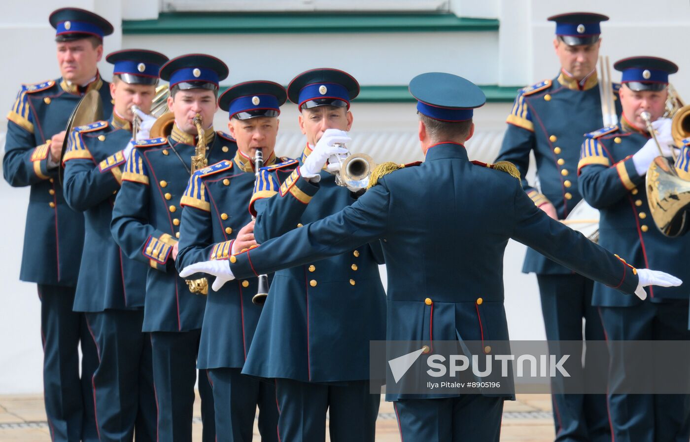 Russia Presidential Regiment Guard Changing Ceremony
