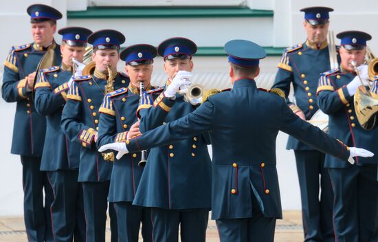 Russia Presidential Regiment Guard Changing Ceremony