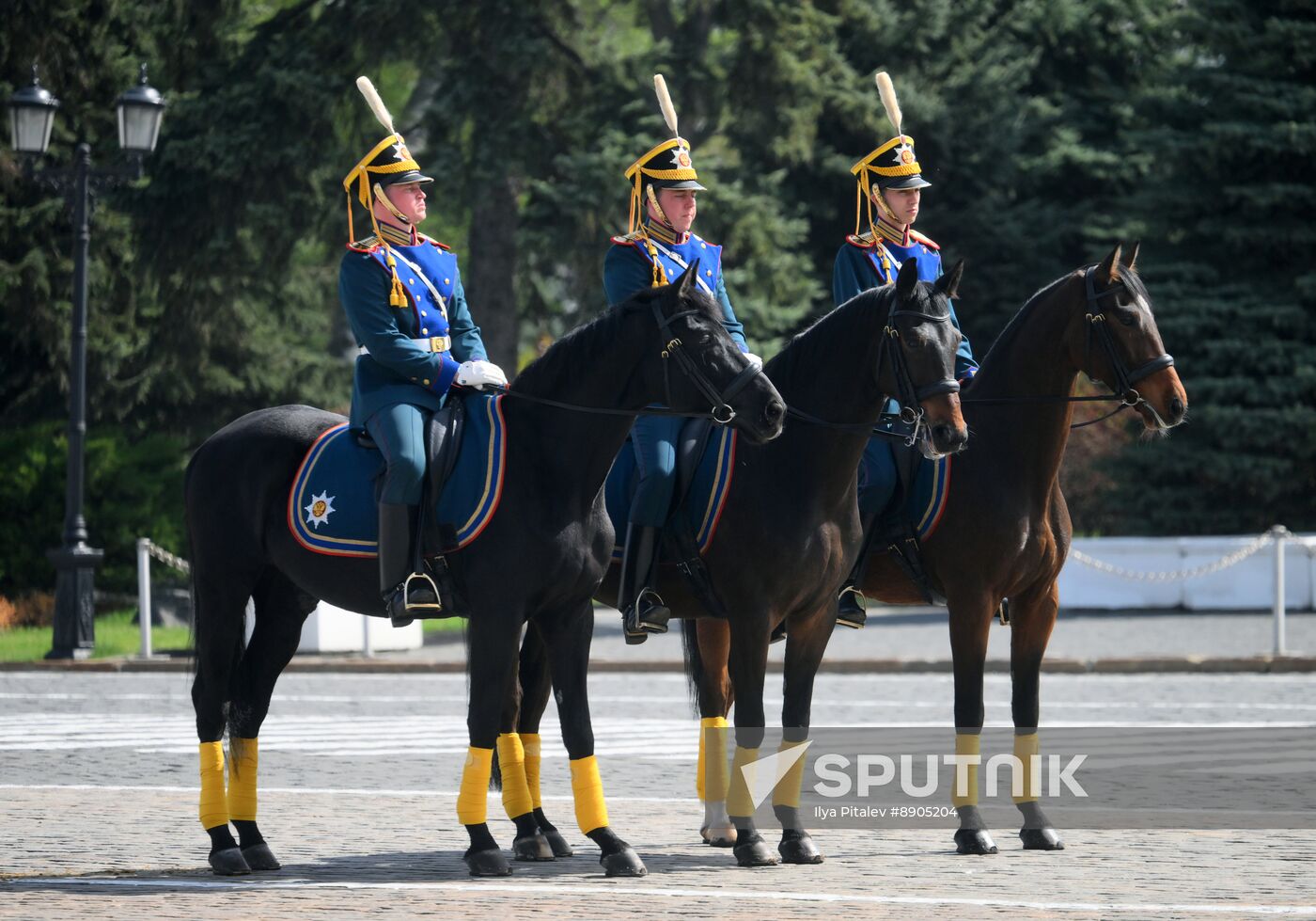 Russia Presidential Regiment Guard Changing Ceremony