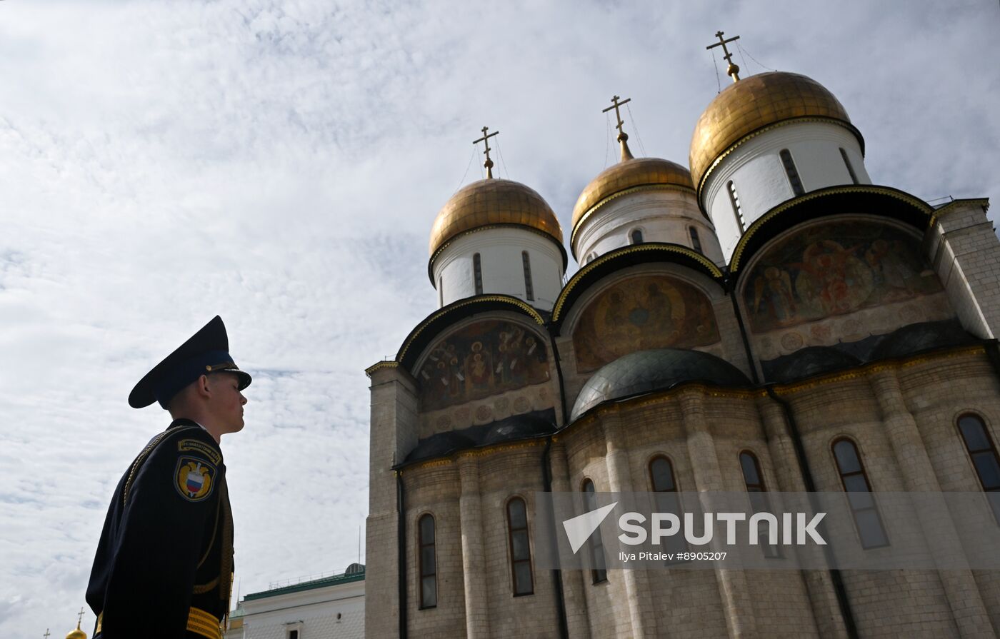 Russia Presidential Regiment Guard Changing Ceremony
