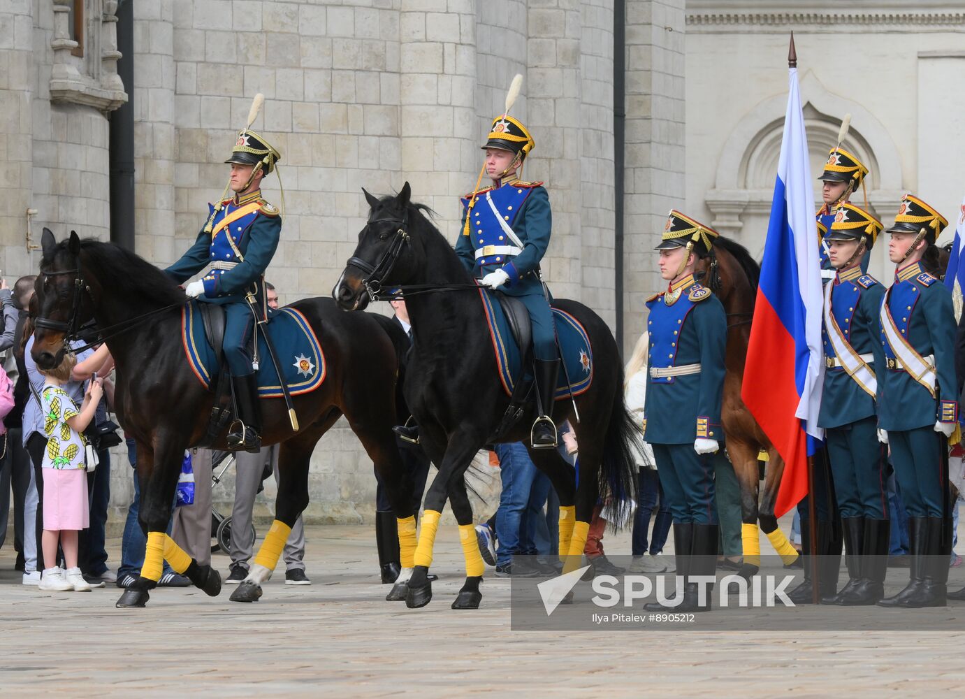 Russia Presidential Regiment Guard Changing Ceremony