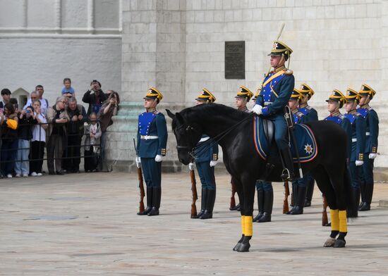 Russia Presidential Regiment Guard Changing Ceremony