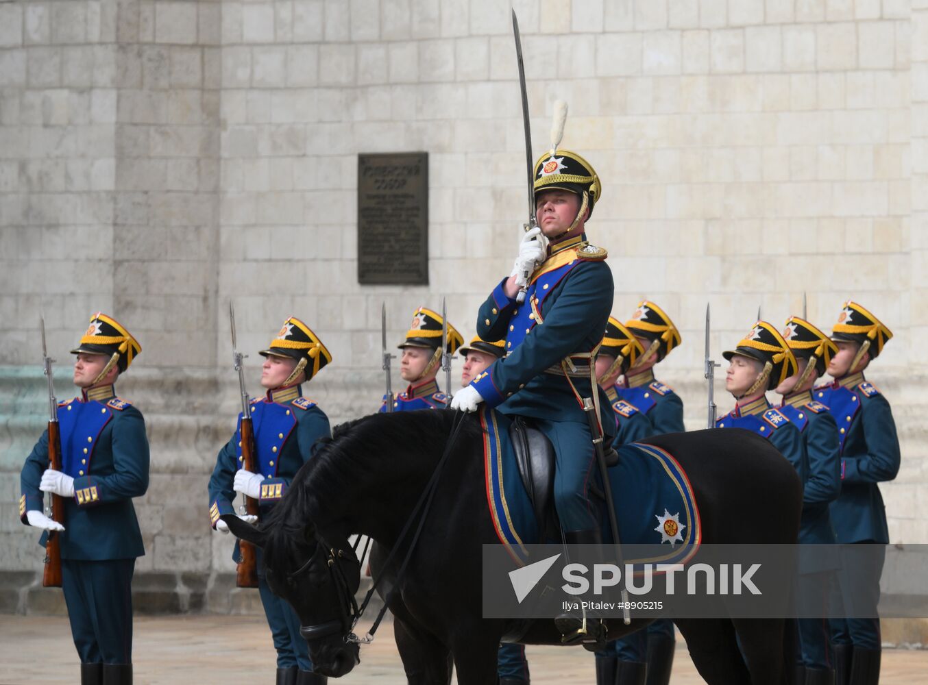 Russia Presidential Regiment Guard Changing Ceremony