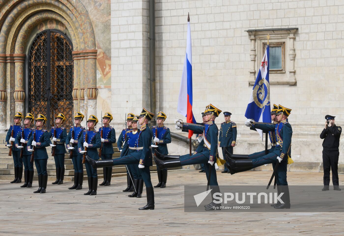 Russia Presidential Regiment Guard Changing Ceremony