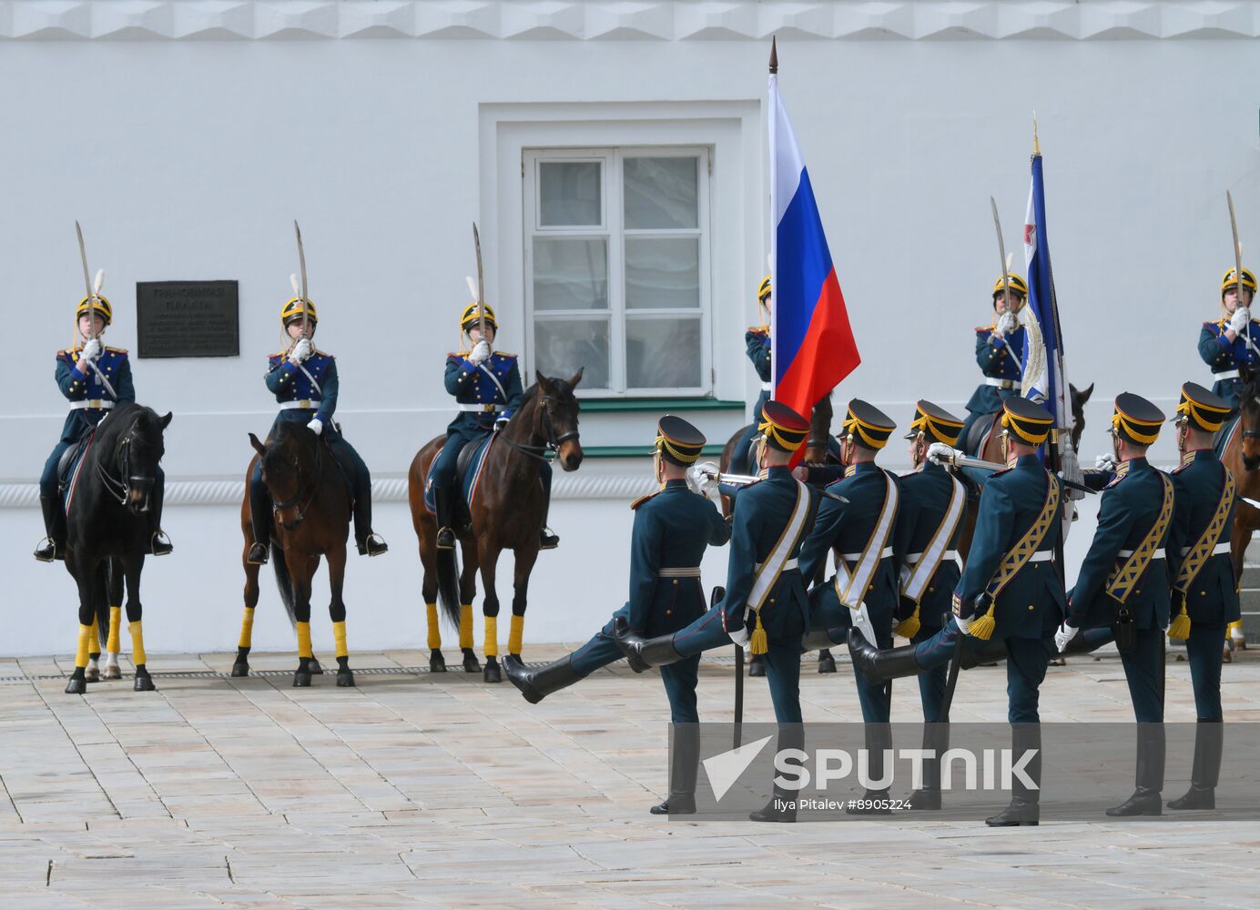 Russia Presidential Regiment Guard Changing Ceremony