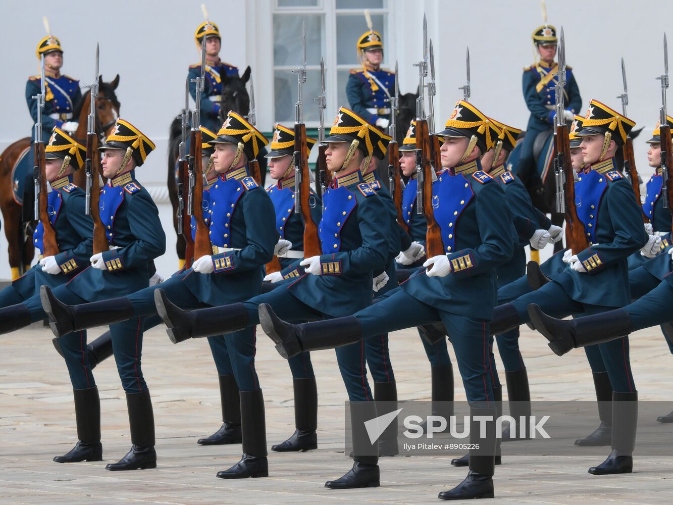 Russia Presidential Regiment Guard Changing Ceremony