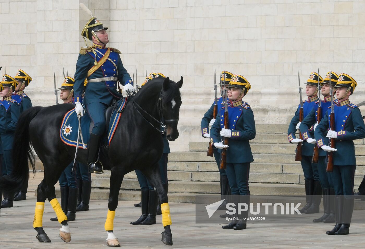 Russia Presidential Regiment Guard Changing Ceremony