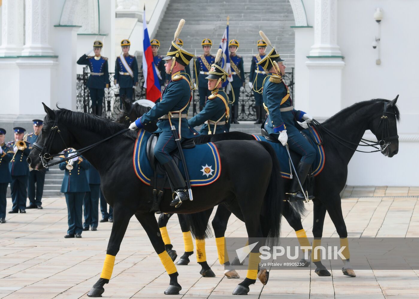Russia Presidential Regiment Guard Changing Ceremony
