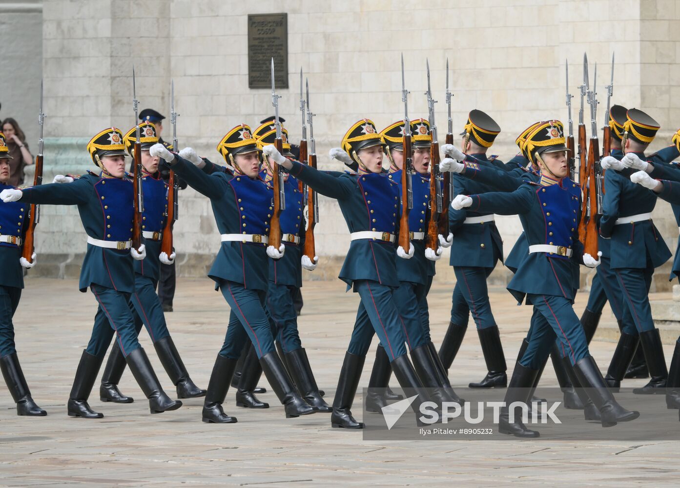 Russia Presidential Regiment Guard Changing Ceremony