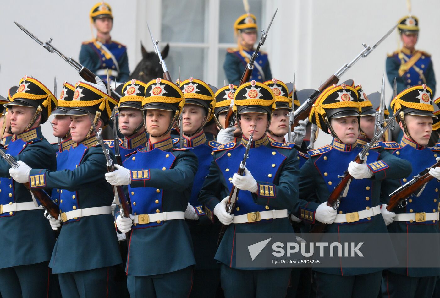 Russia Presidential Regiment Guard Changing Ceremony
