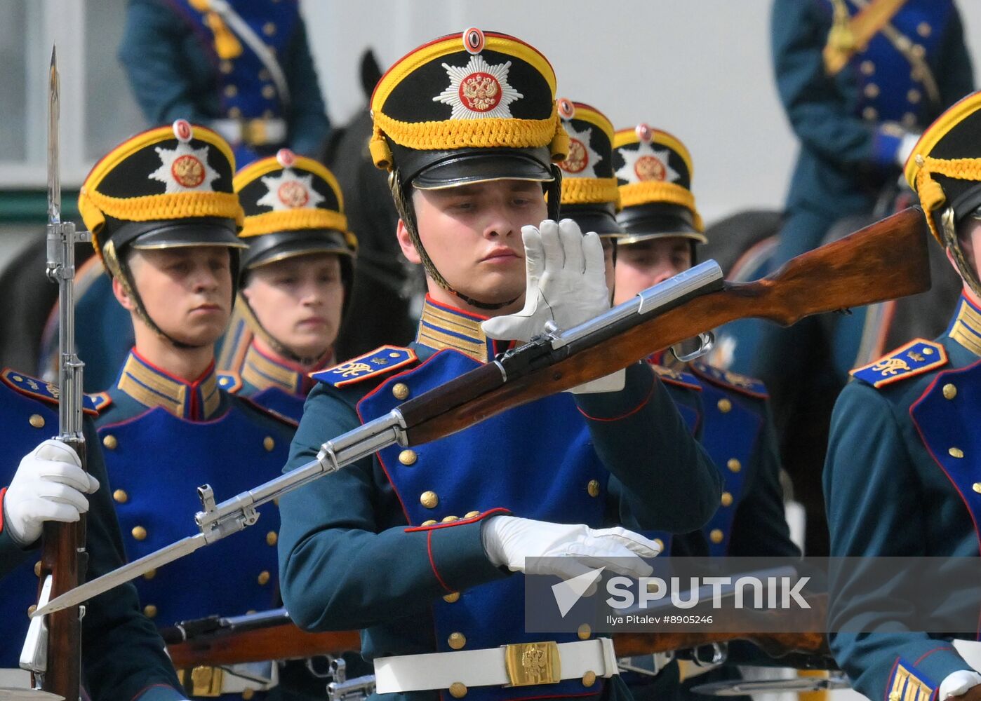 Russia Presidential Regiment Guard Changing Ceremony