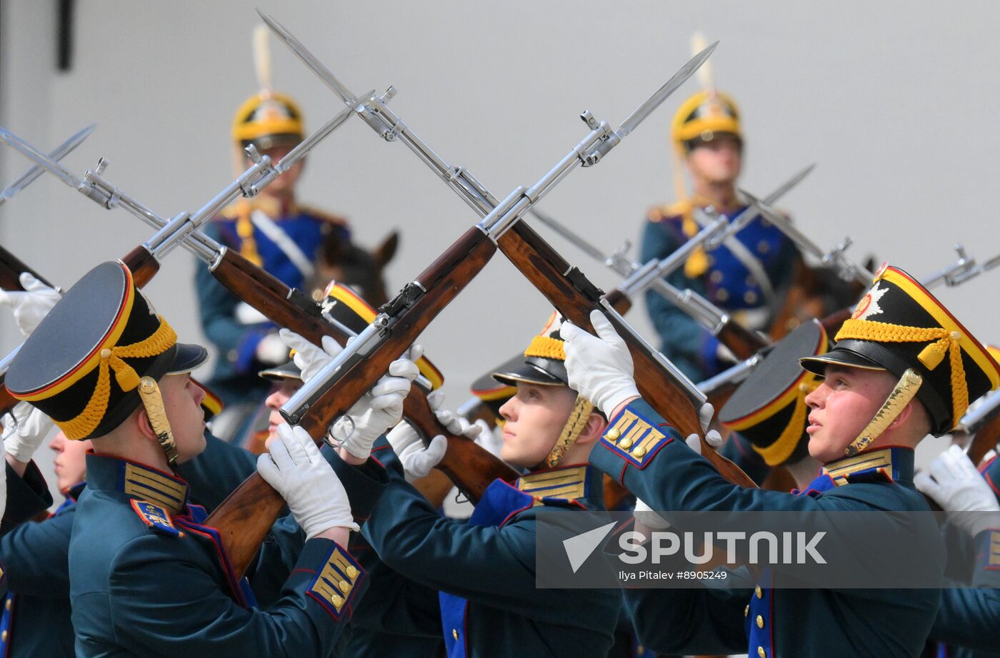 Russia Presidential Regiment Guard Changing Ceremony