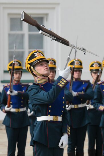 Russia Presidential Regiment Guard Changing Ceremony