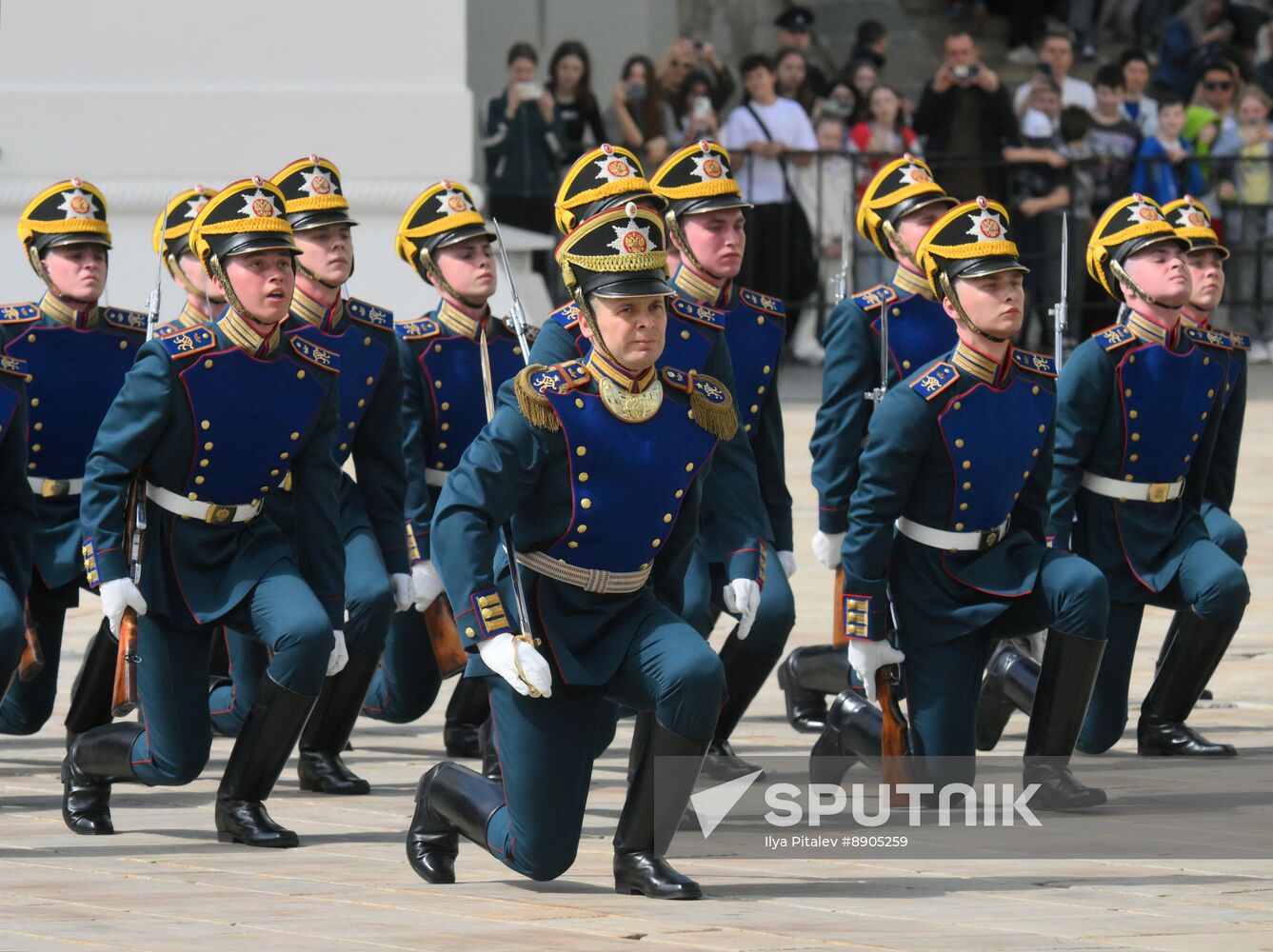 Russia Presidential Regiment Guard Changing Ceremony