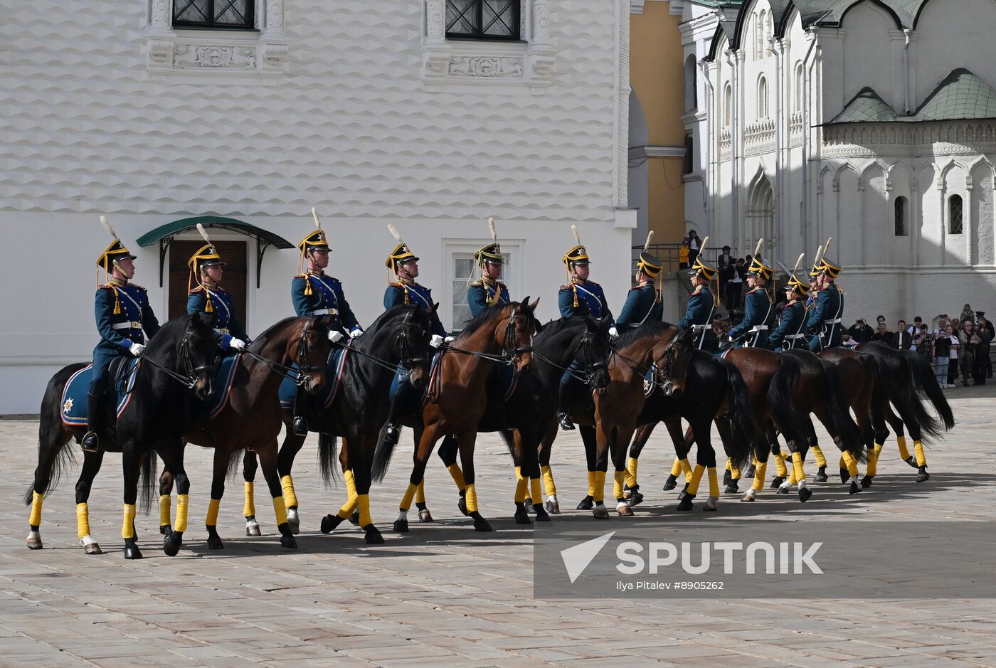 Russia Presidential Regiment Guard Changing Ceremony