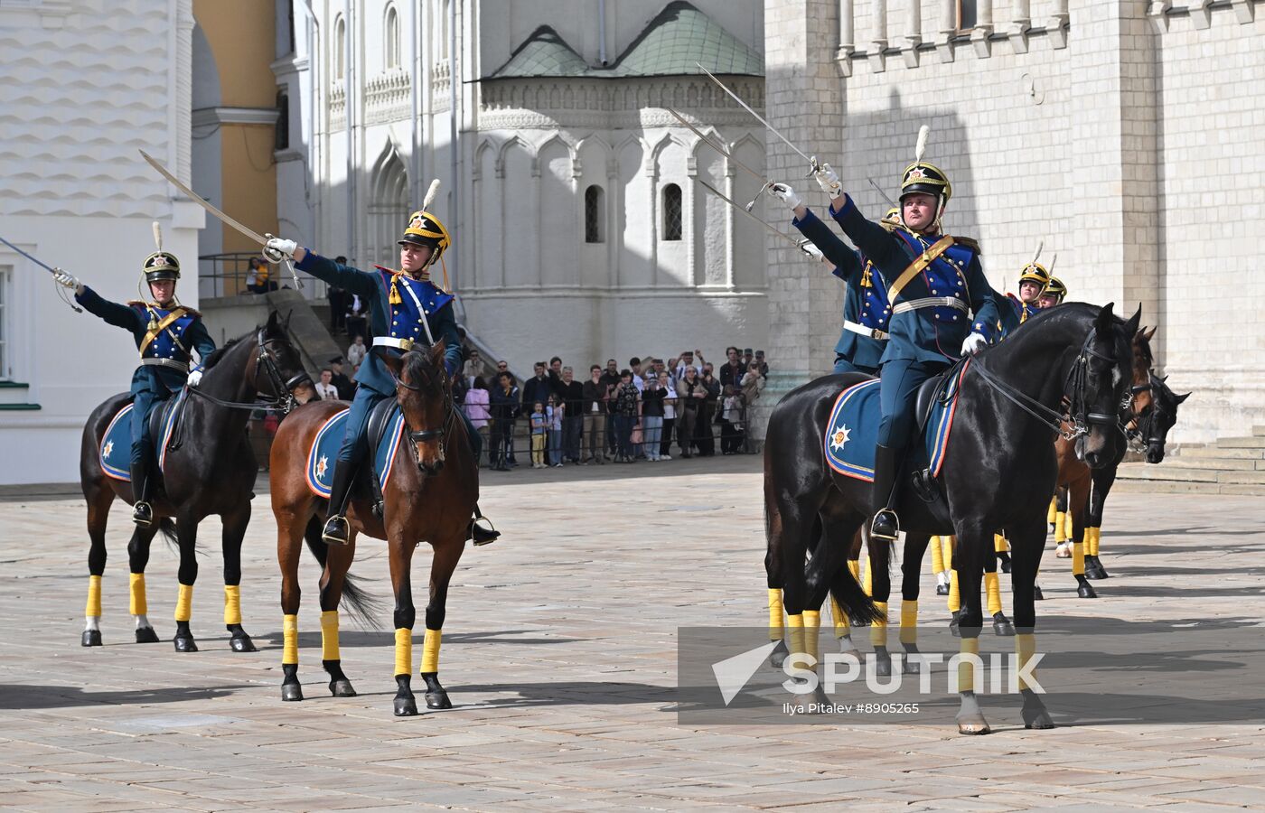 Russia Presidential Regiment Guard Changing Ceremony