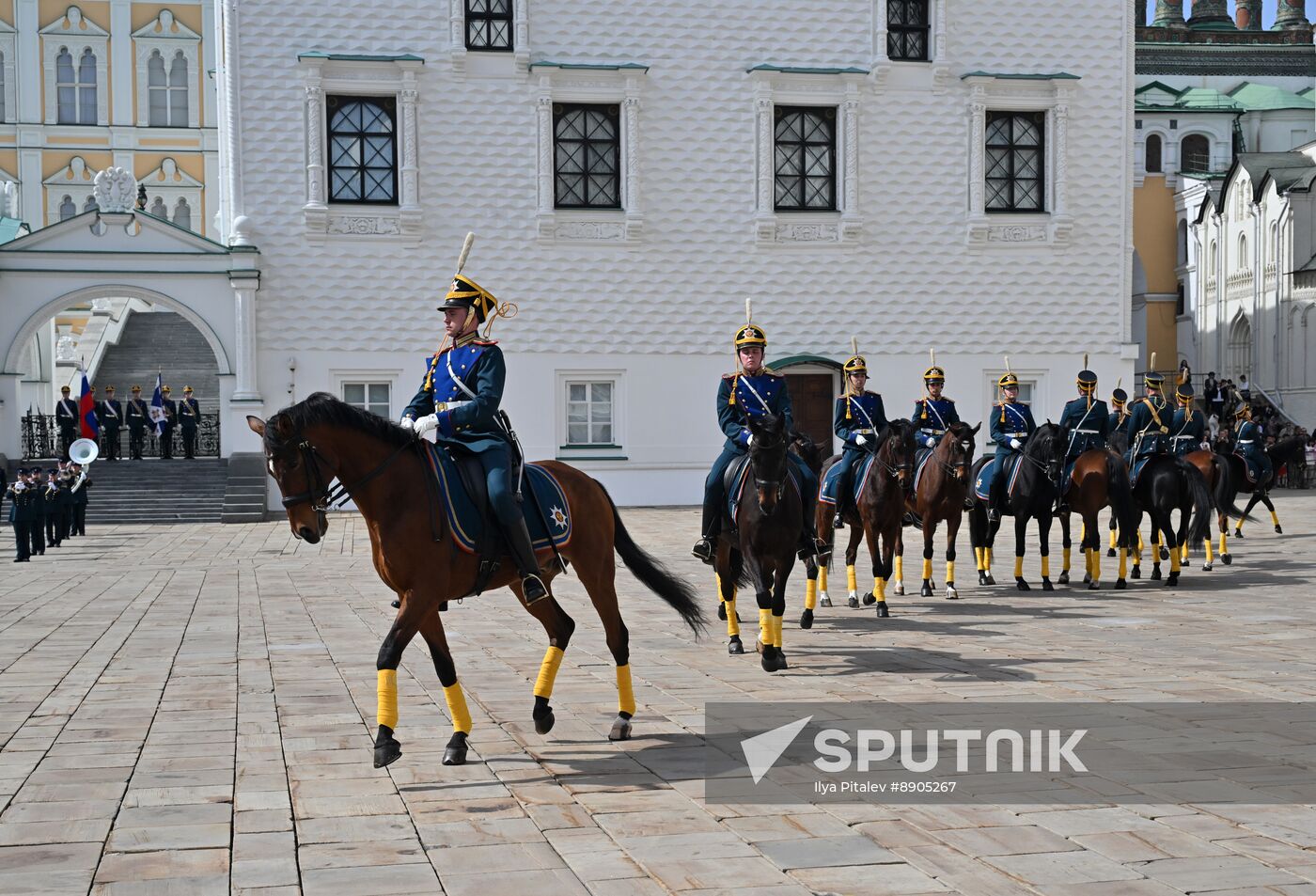 Russia Presidential Regiment Guard Changing Ceremony