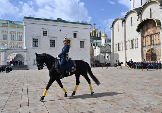 Russia Presidential Regiment Guard Changing Ceremony