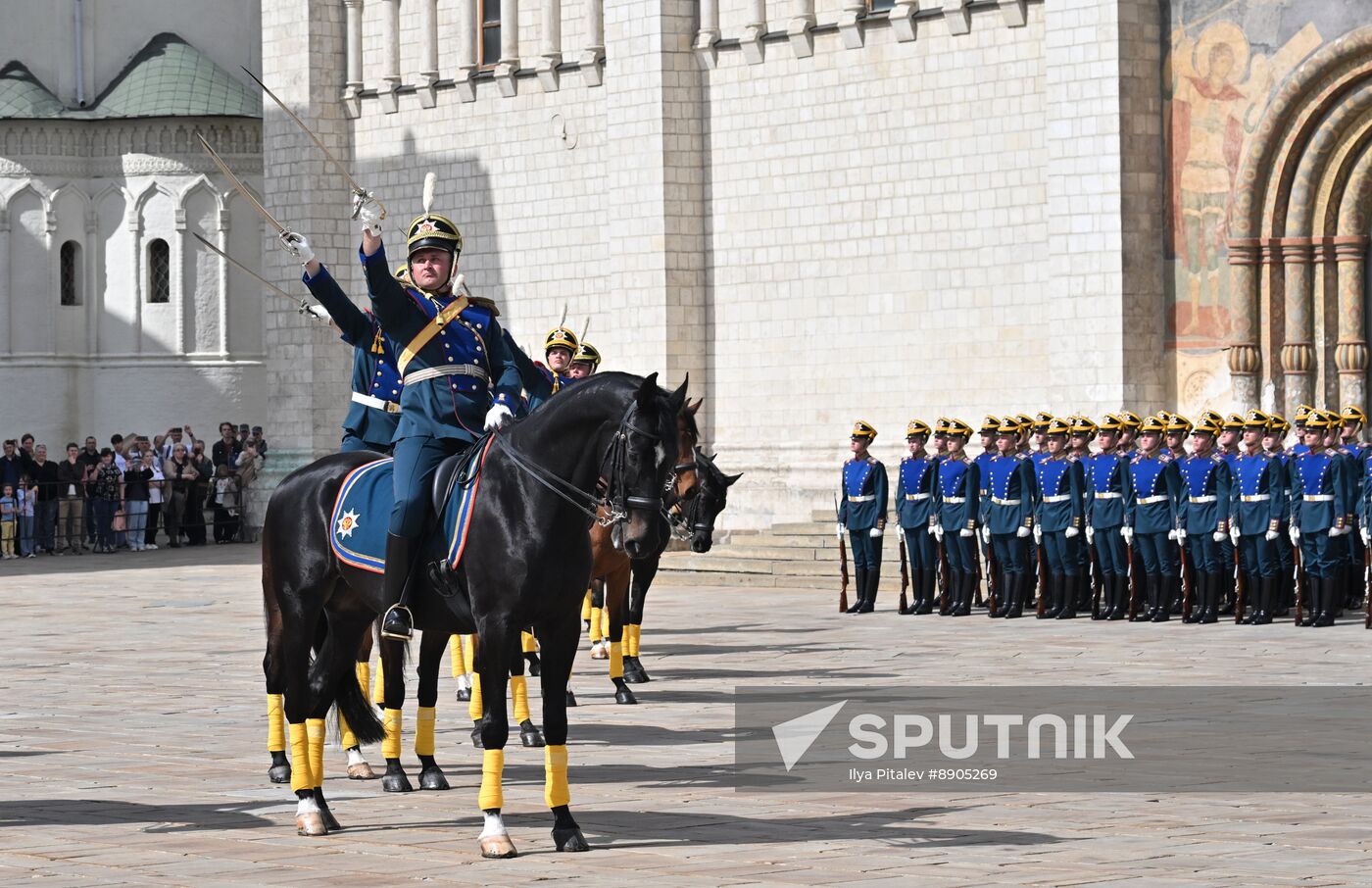 Russia Presidential Regiment Guard Changing Ceremony