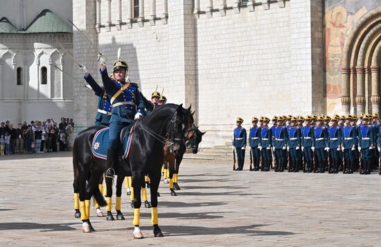 Russia Presidential Regiment Guard Changing Ceremony