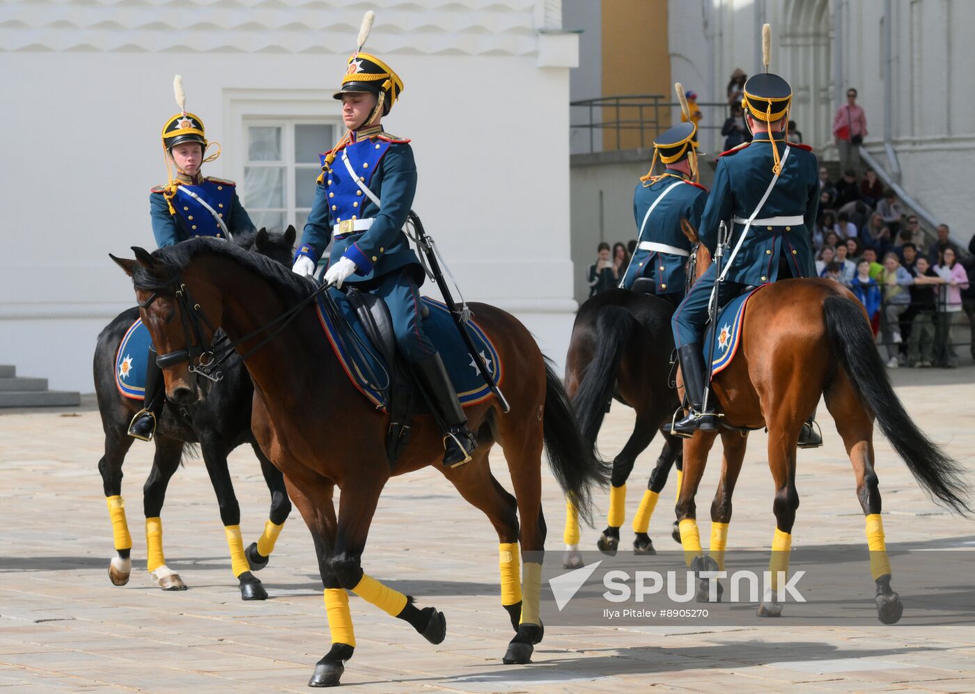 Russia Presidential Regiment Guard Changing Ceremony