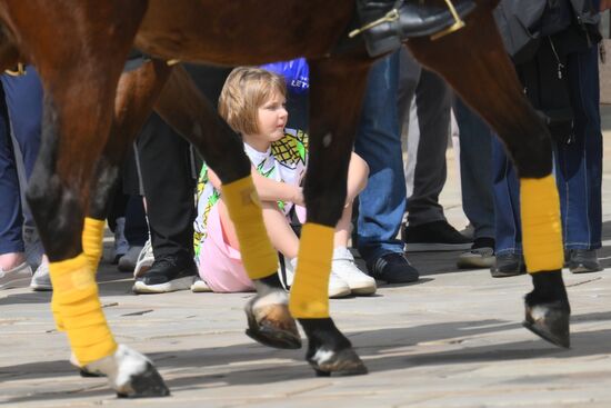 Russia Presidential Regiment Guard Changing Ceremony