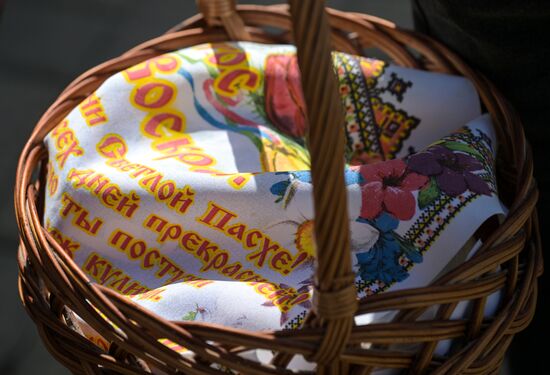 Russia Regions Religion Orthodox Easter Preparations