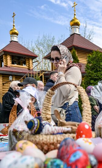 Russia Regions Religion Orthodox Easter Preparations