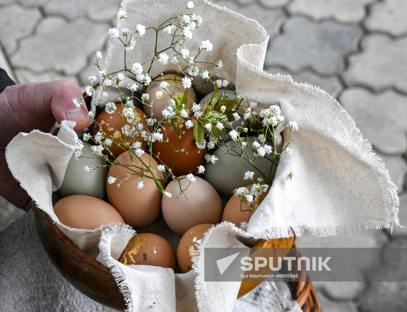 Russia Regions Religion Orthodox Easter Preparations