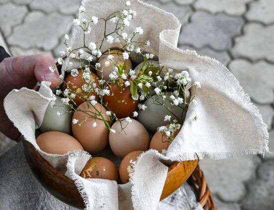 Russia Regions Religion Orthodox Easter Preparations